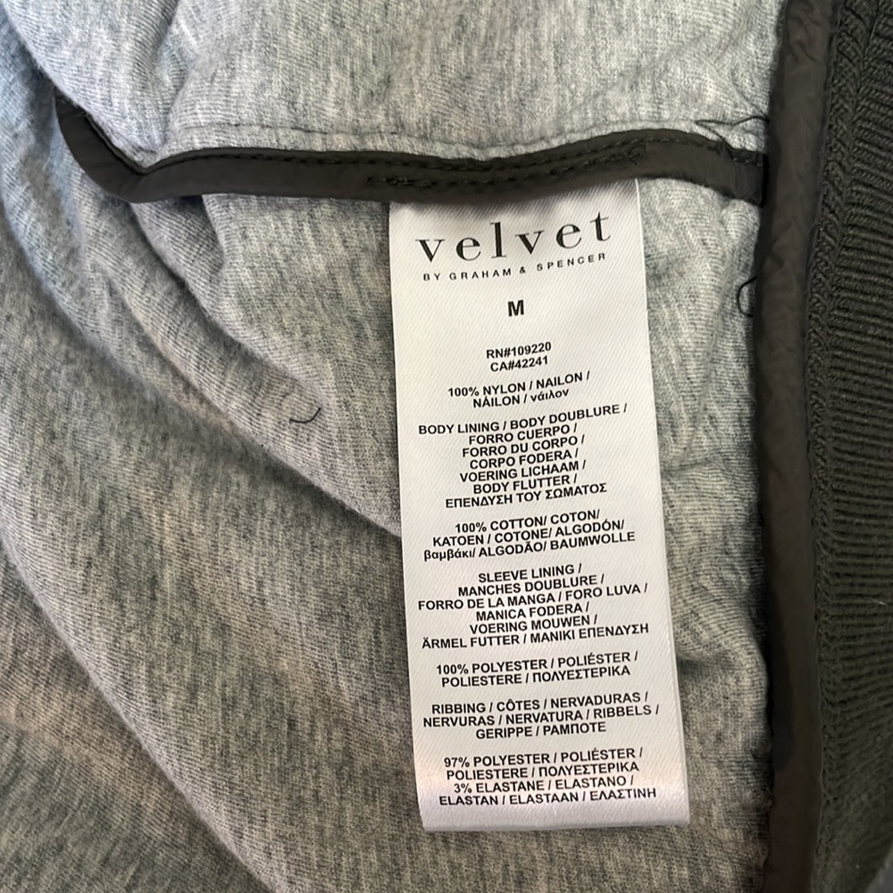 Velvet Mens Bomber Jacket M - Picture 4 of 8